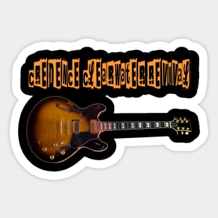 CREDENCE CLEARWATER BAND Sticker